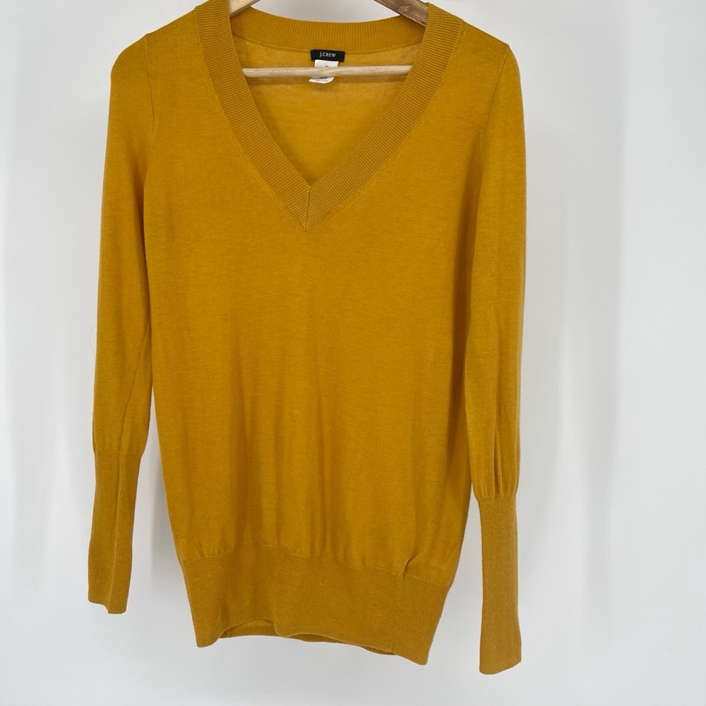 J. Crew Size Small Yellow Light sweater XS